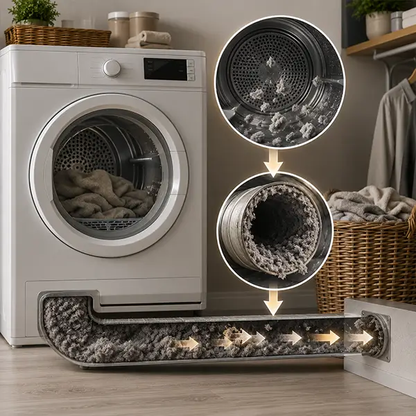 Dryer Vent Cleaning in The Woodlands TX