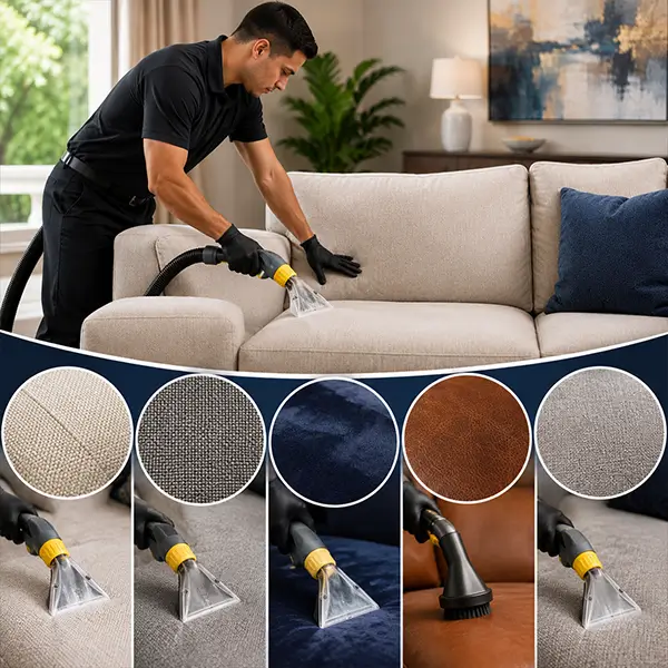Tailored Cleaning Solutions for Every Upholstery Fabric in The Woodlands Texas
