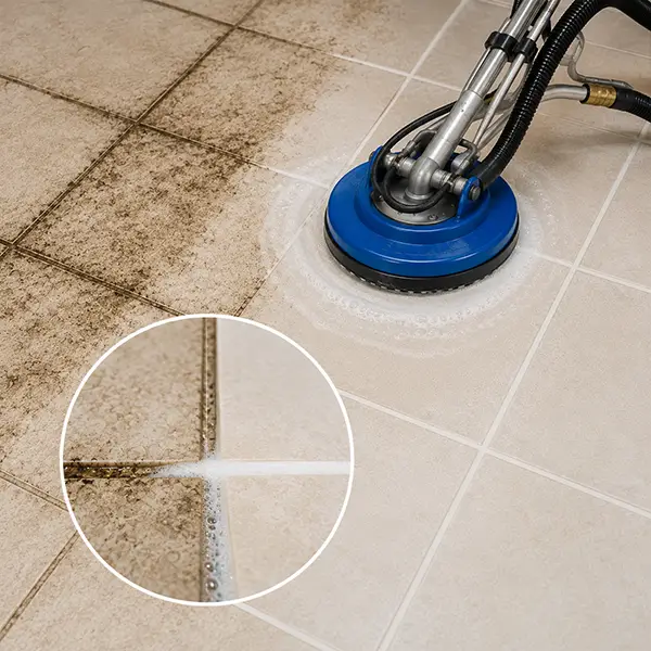 The Key to Truly Clean Grout in The Woodlands Texas